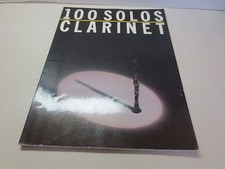 100 Clarinet Solos vintage 1987 Amsco Publications paperback songbook
