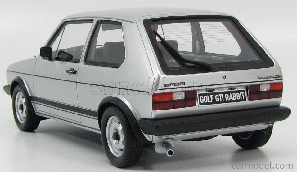 OTTOMOBILE 1974 VOLKSWAGEN GOLF I GTI RABBIT SILVER OT563 1:18