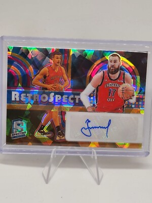 2023-24 Panini Spectra - RetroSpect Autographs Astral Prizm #RSA-JVL Jonas...