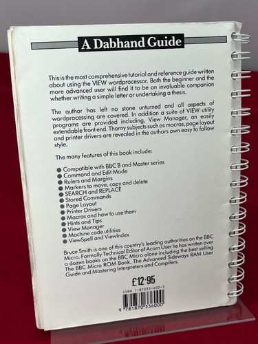 Vue Y Compris Viewspell Et Viewindex, A Dabhand Guide Par Bruce Smith BBC Micro - Photo 3 sur 7