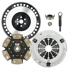 CM STAGE 3 CLUTCH & CHROMOLY FLYWHEEL KIT CIVIC D16Z6 D16Y7 D16Y8 D17A1 D17A2