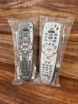 2x Xfinity Comcast Custom DVR 3 Device Remote with Manual, 2 Batteries *NEW!*