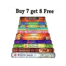 Image of Hem Incense Stick Genuine Joss Insence Sticks Hex Mix & Match Scents 20 Sticks