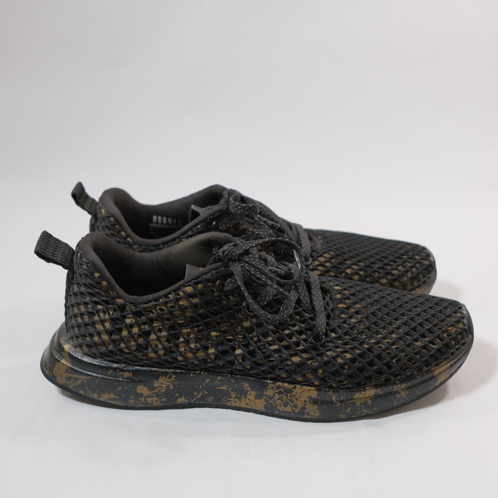 SAOLA Sneakers NOBULL nero oro taglia W6 5 M5