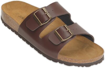 Jim Boomba Fußbettsandalen aus Kork - höchster Komfort - Doppelriemen - Made in EU