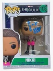 Ginger Gonzaga Signed She Hulk Funko Pop Nikki 1133 Marvel Autograph Beckett COA