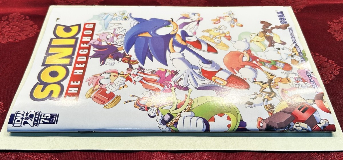 SONIC The HEDGEHOG Comic Book IDW #75 Cover C November 2024 Bagged