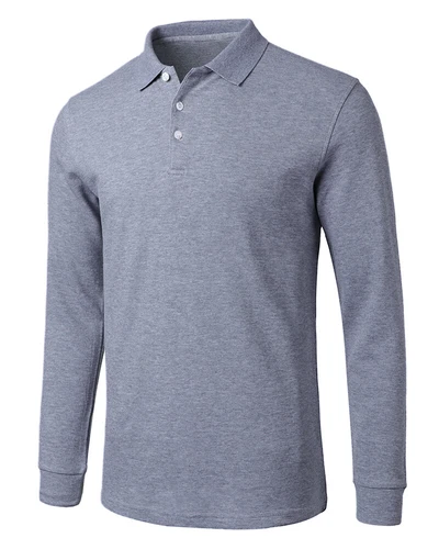 Autumn Mens Shirts Jumper Long Sleeve T-Shirt Cotton Casual Sport Gym Shirts Top - Bild 13 von 40