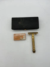 Vintage 1900’s Gillette Men’s Safety Razor Set With Razors
