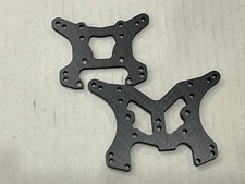 Carbon Fiber FRONT & REAR SHOCK TOWER For Losi Lasernut U4