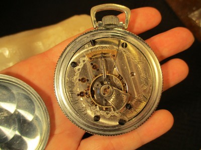 Montre De Poche Vintage Elgin 1895 - Fabriquée Aux USA - Mécanique Remontage Manuel