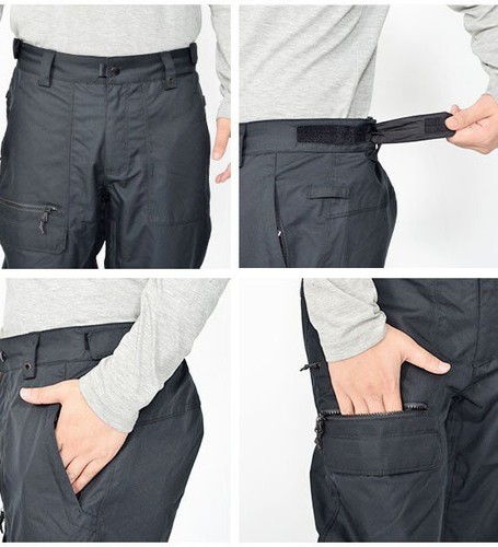 686 Vice Shell Snowboardhose (L) schwarz L8W211-BLK - Bild 3 von 4
