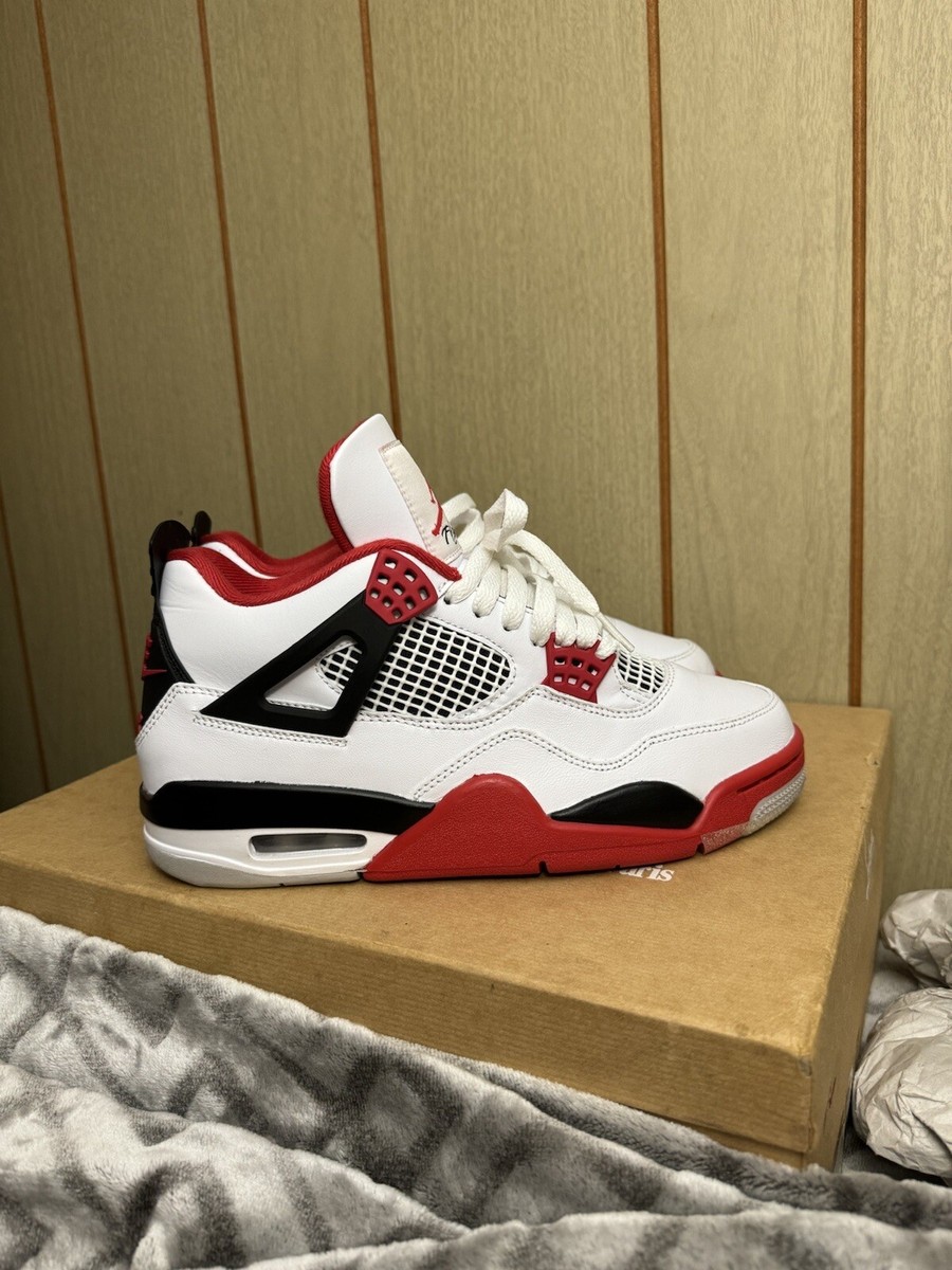 Size 7 - Jordan 4 Retro OG Mid Fire Red 194499969891| eBay