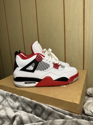 Size 7 - Jordan 4 Retro OG Mid Fire Red 194499969891| eBay