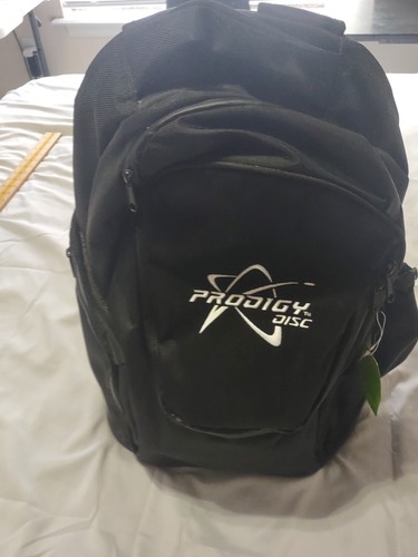 Prodigy Disc Golf Bag NWT Black Backpack Holds up to 24 Discs Lots Of Pockets - Picture 13 of 15