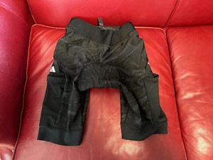 Adidas The Gravel Padded Cycling Black Shorts Mens Size L HY6191