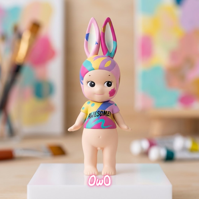 Sonny Angel Artist Collection Awesome Rabbit Retro Colorful Art