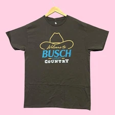 Welcome to Busch Light Country Beer Poster Tee M