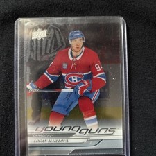 24-25 UD Series 1 Hockey Clear Cut Parallel Young Guns 239 Logan Mailloux