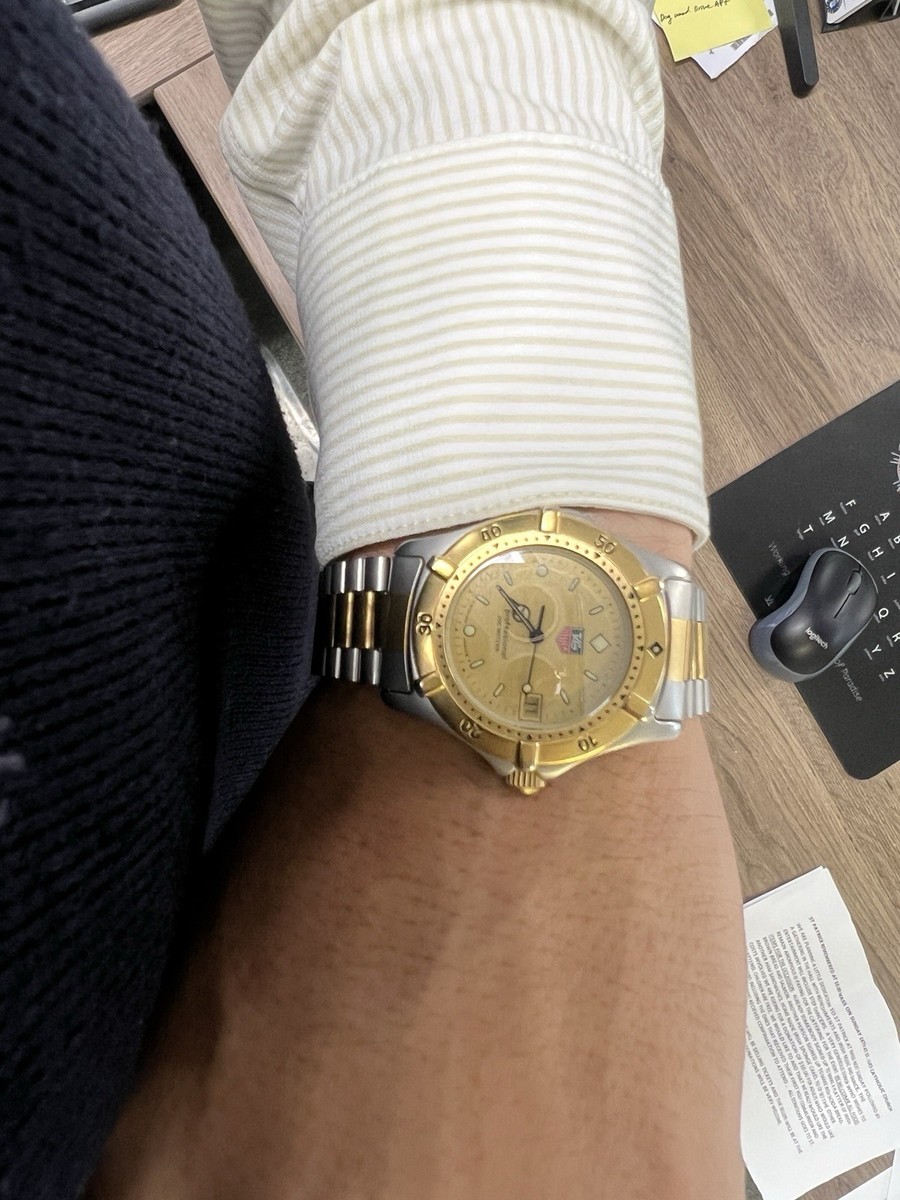 稼働 TAG HEUER タグホイヤー 964.006 プロフェッショナル Yahoo!オークション -「964.006」の落札相場・落札価格