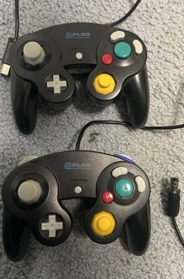 2x Nintendo GameCube Controllers THIRD PARTY @PLAY