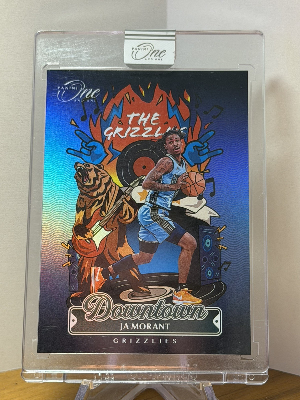 2024-25 Panini One And One Ja Morant Downtown #6 Grizzlies Case Hit SSP