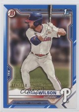 2021 Bowman Draft Blue 46/150 Ethan Wilson #BD-140 00gy