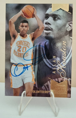 2014-15 SP Authentic Flair Showcase Row 1 Autographs #92 Allan Houston F AU