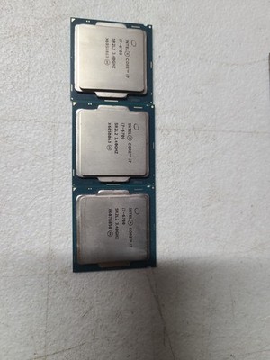 Lot Of 3 Intel Core i7-6700 3.40GHz 8MB LGA 1151/Socket H4 Quad-Core CPU 