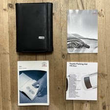 2005-2011 TOYOTA YARIS OWNERS MANUAL HANDBOOK & WALLET Print 2010  Ref21596