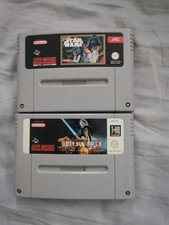 Super Star Wars + Return Of The Jedi super Nintendo SNES  Video Games