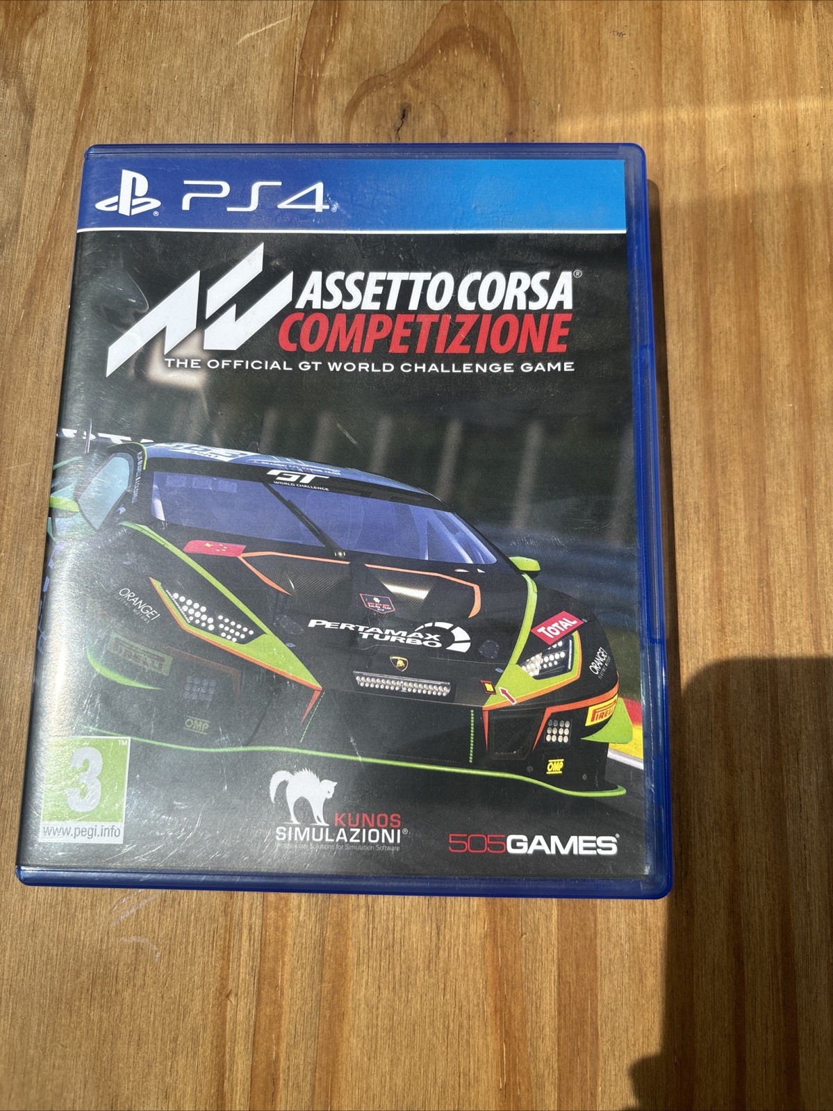 Assetto Corsa Competizione PS4 Game Official GT World Challenge PlayStation 4