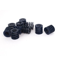 10Pcs, 20mm OD 20mm Long Light Load Stamping Compression Die Spring Blue