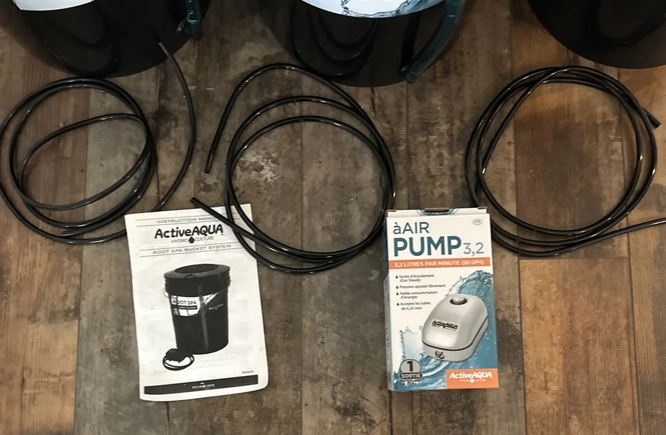 Root Spa Active Aqua Bucket System With Pump Qty 3 - 5 Gallon Buckets - Image 3 of 4