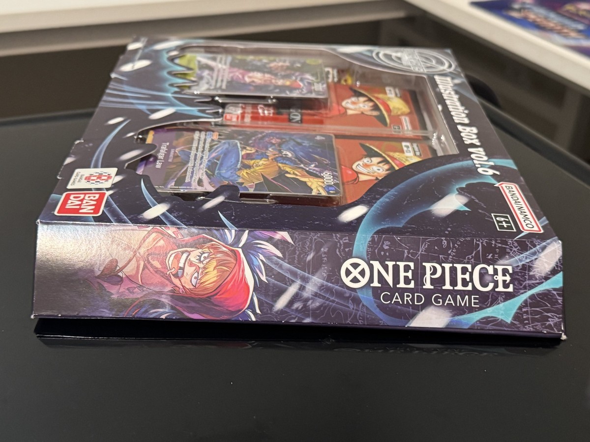 ONE PIECE ILLUSTRATION BOX VOL 6 (with OP-13 packs, PRB-02 packs