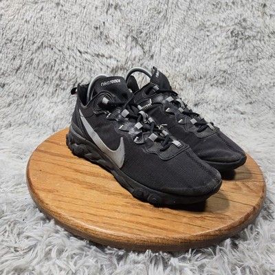 Nike React Element 55 SE Men Size 8 Black | Anthracite Sneakers Shoes BV1507-002