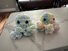 Two Crochet Octopus