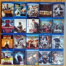 BLU-RAY Action and Superhero Movies - Pick and Choose your favorites!
