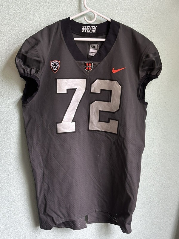 Oregon State Beavers Game Used Nike ELEVEN STRONG Size 50 Football Jersey 72