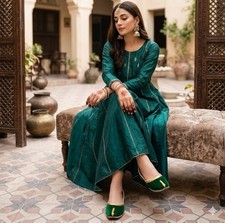 Damenschuhe Leder handgefertigt indische lässige Jutties Mojaries flache...