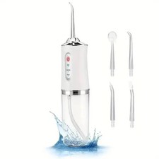Water Flosser Water Pick Cordless Oral Irrigator Dental Teeth Cleaner