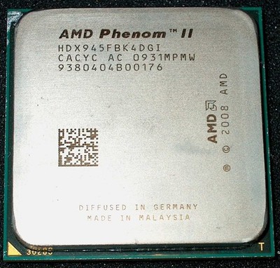 AMD Phenom II X 4  3.0GHz 945 Quad-Core Processor, HDX945FBK4DGI, AM3, US SELLER