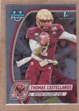 Thomas Castellanos 2024 Bowman Chrome U #172 1st Boston College Eagles
