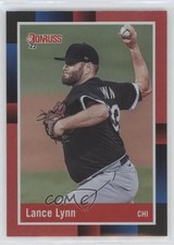 2022 Panini Donruss Retro 1988 Holo Red Lance Lynn #267 0nr3