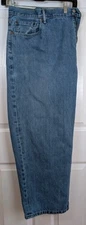Levi's 550 Size 50x29 Blue Jeans Relaxed Fit