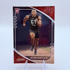 Antoine Winfield Jr. 2020 Panini Absolute #107 Rookie Card Tampa Bay Buccaneers . rookie card picture