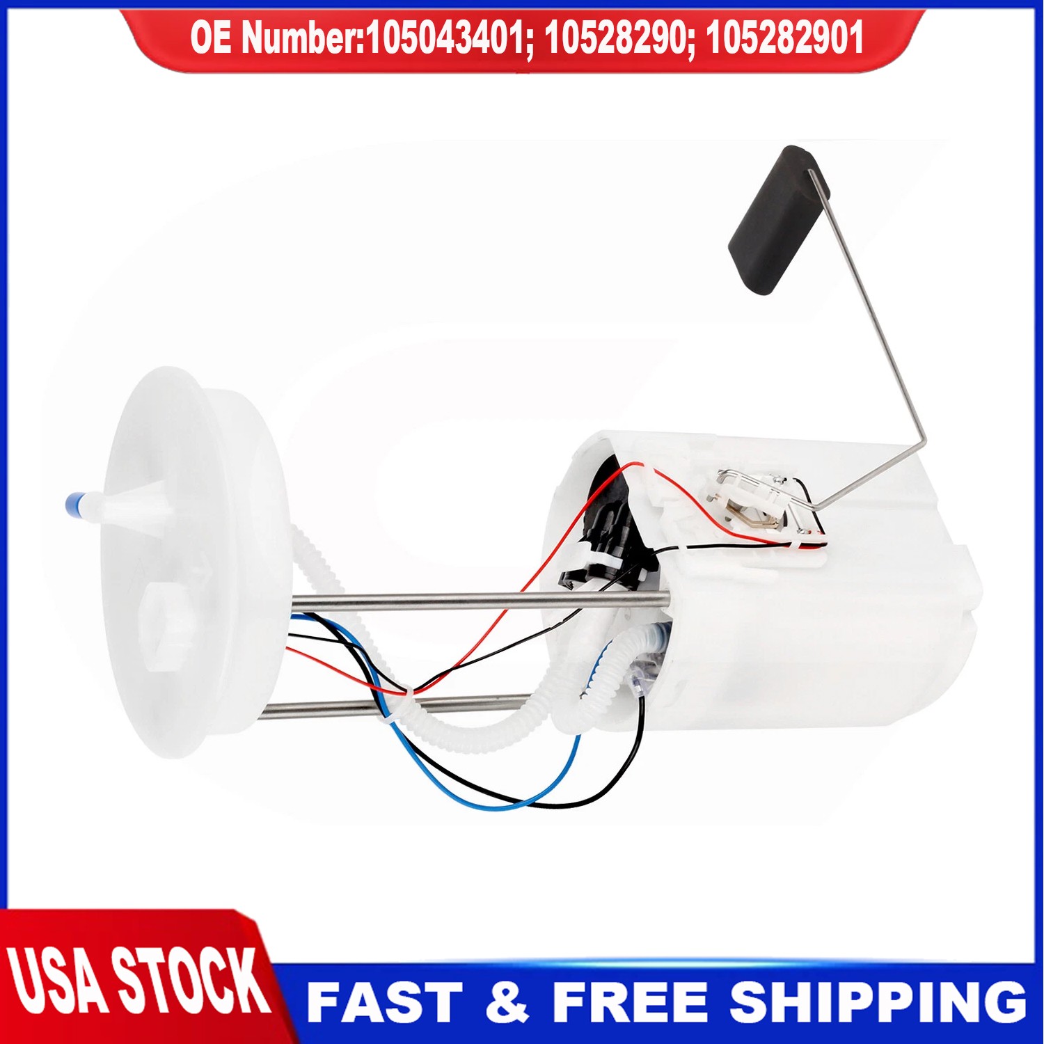 Fuel Pump Module Assembly for Club Car Golf Cart 16-23 Prece