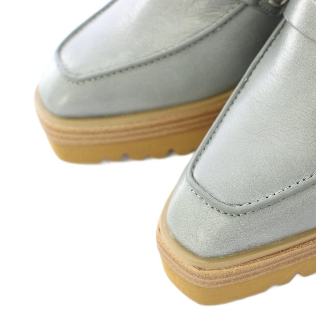 Ameri Vintage Loafers Pumps Square Toe Chunky Hee… - image 4