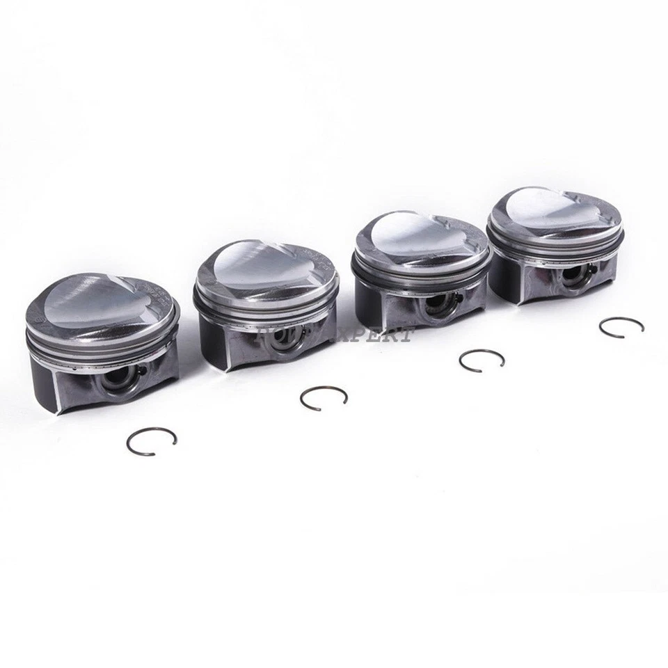 06J198151E 4pcs KS OEM Piston Set 23mm For 2010-2011 Audi A3 S3 A4 A5 S5 TT CDAA - Image 2 of 4