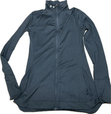 Under Armour Women's Black UA Motion Full-Zip Jacket - Fitted Size Small